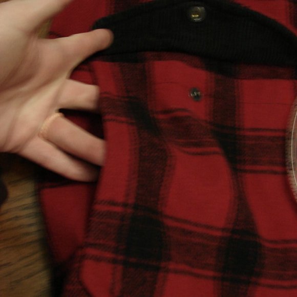 Mens Pendleton Wool Street Cruiser Coat 100 year celebration red plaid Large Jkt - Picture 7 of 16